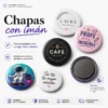chapas 38 mm y 50 mm personalizables