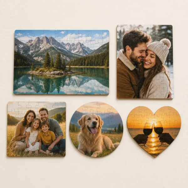 Puzzle de madera personalizado con tu foto Regalo original