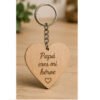 Llaveros de madera personalizados